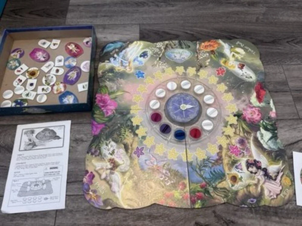 Milton Bradley Disney Fairies Board Game, Special Shaped Board, 2+, Ages 5+